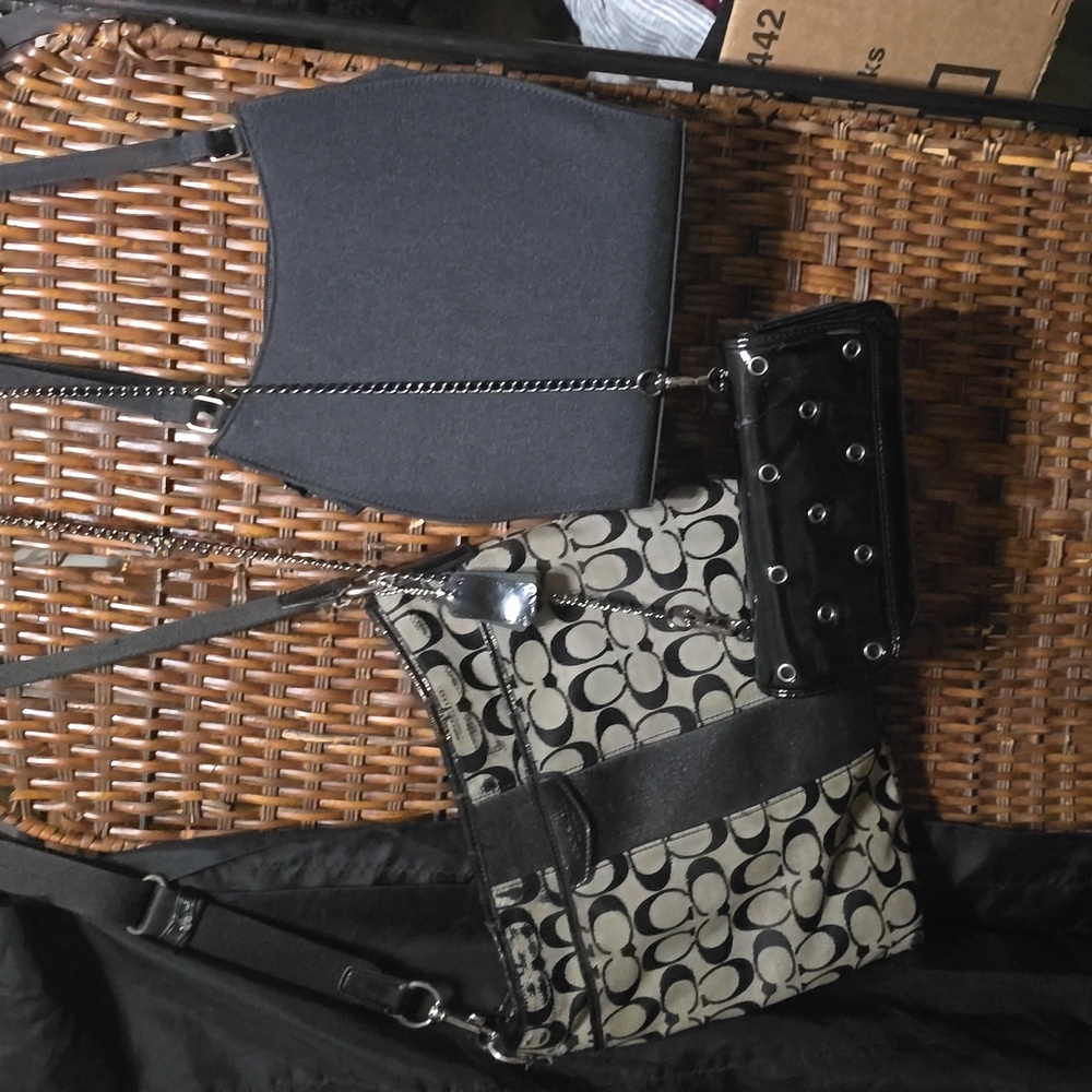 Bags and a clutch